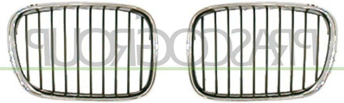 Radiatorrooster - Grille Afdekking - Auto Onderhoud - Metalen Constructie - 26 x 17 x 6 cm - Zwart