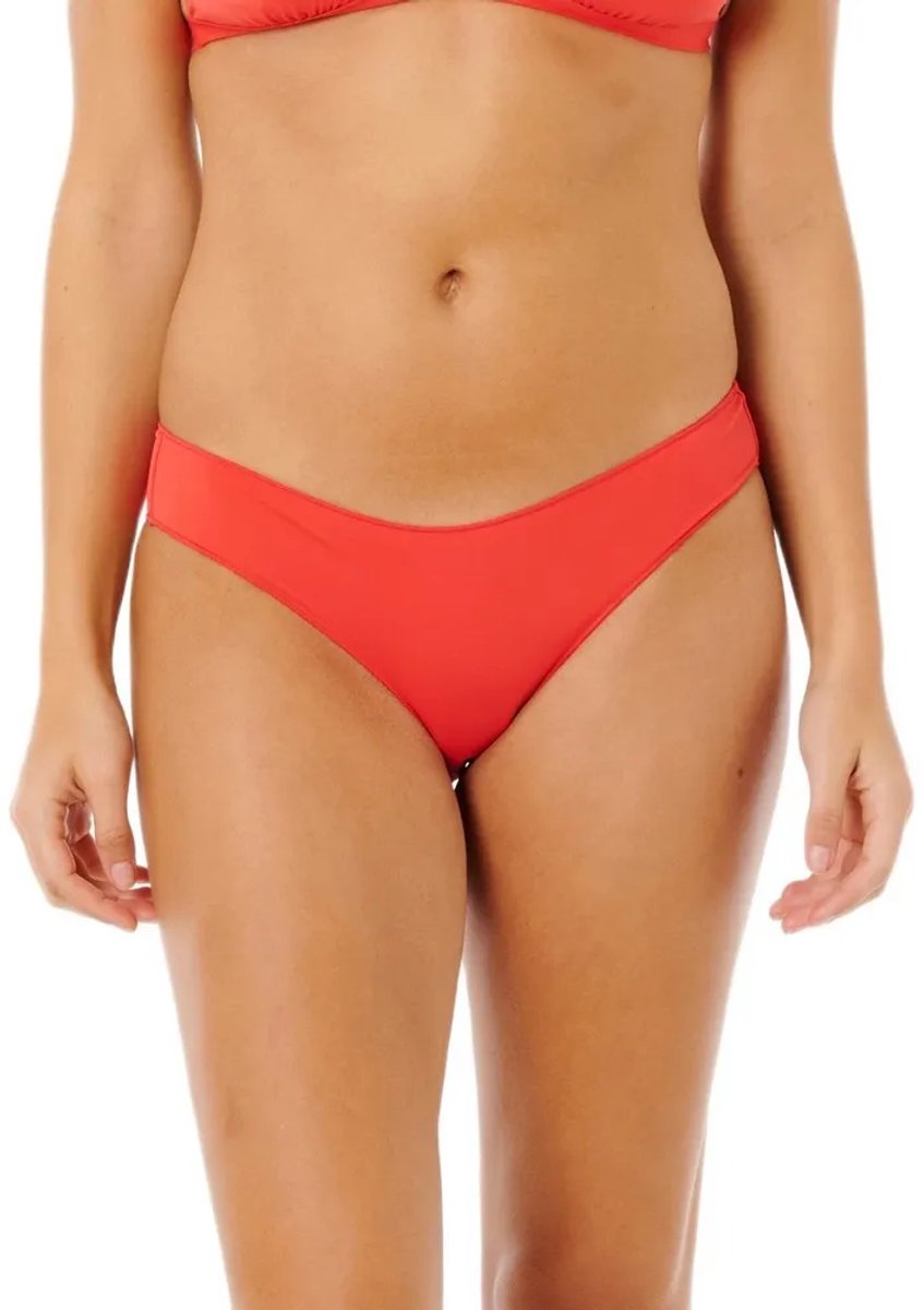 Rip Curl Classic Surf Cheeky Bikinibroekje 2XS Vrouw Rood