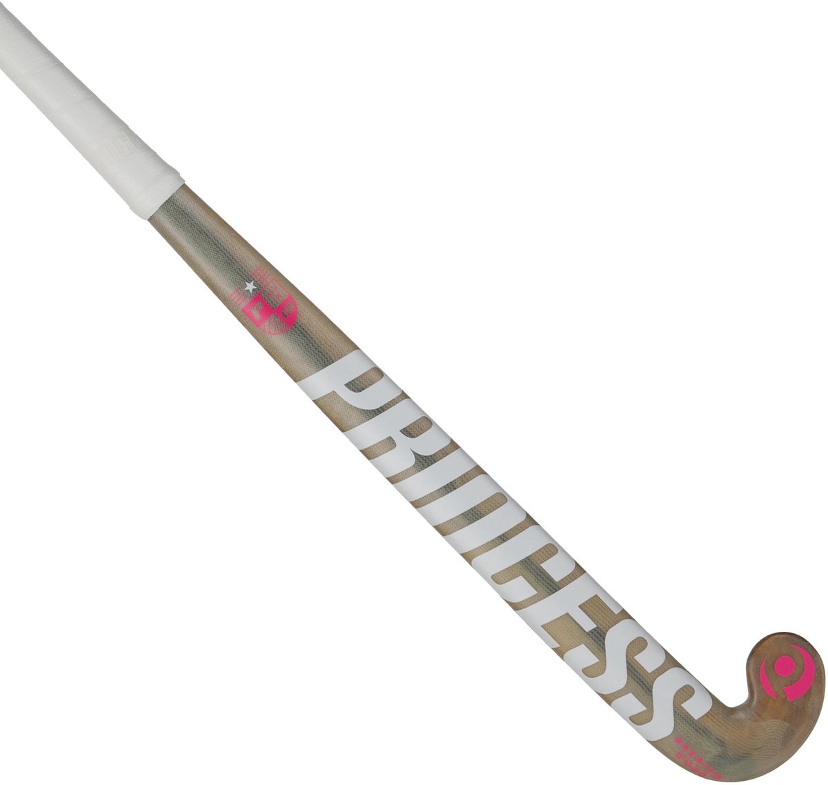Princess Premium Wood 10 STAR Indoor SG9-LB Black/Silver Senior Hockeystick