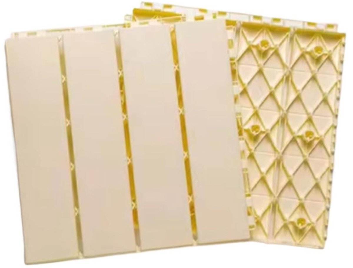 Terrastegels Houtlook - Buiten vloer - Buitenruimte verfraaien - Waterafstotend drainage - 30 x 30 cm - Beige