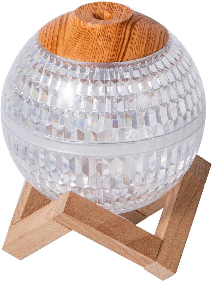 Crystal Mist Diffuser – RGB Sfeerlamp & Luchtbevochtiger