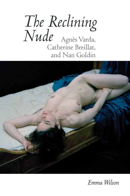 Couverture du livre 'The Reclining Nude' avec un nu allongé sur un lit.