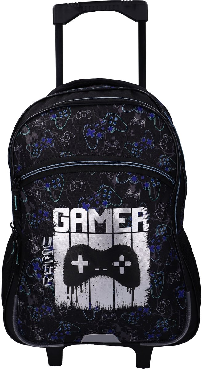Studio V Crazy Console Trolley Rugzak - 45 x 30 x 15 cm - 20.3L - Zwart - Gaming