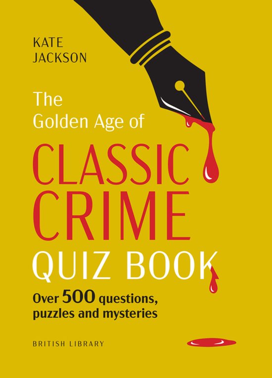 The Golden Age Of Classic Crime Quiz Book - cover