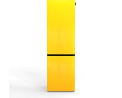 NUNKI LARGECOMBI-FYELL / Combi Bottom Koelkast, E klasse, 269l, Lucid Yellow, Gloss (FRONT only)