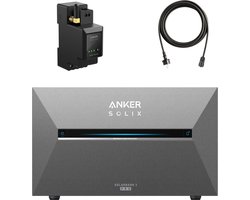 Anker SOLIX Solarbank 3 E2700 Pro - 2.688kWh capaciteit - 1.200W bidirectioneel opladen - Toegang tot dynamisch tarief - Plug-and-Play - 4 MPPT 3.600W - Slimme meter (zonder verlengkabel zonnepaneel) Image