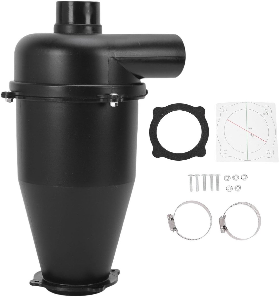 Dailygoods- Stofafscheider Cycloon - Afdichtingsring - Stofzuigeraccessoires - Vuilscheiding - Efficiënte filtratie - Verbeterde luchtkwaliteit - Stofzuigeraccessoire
