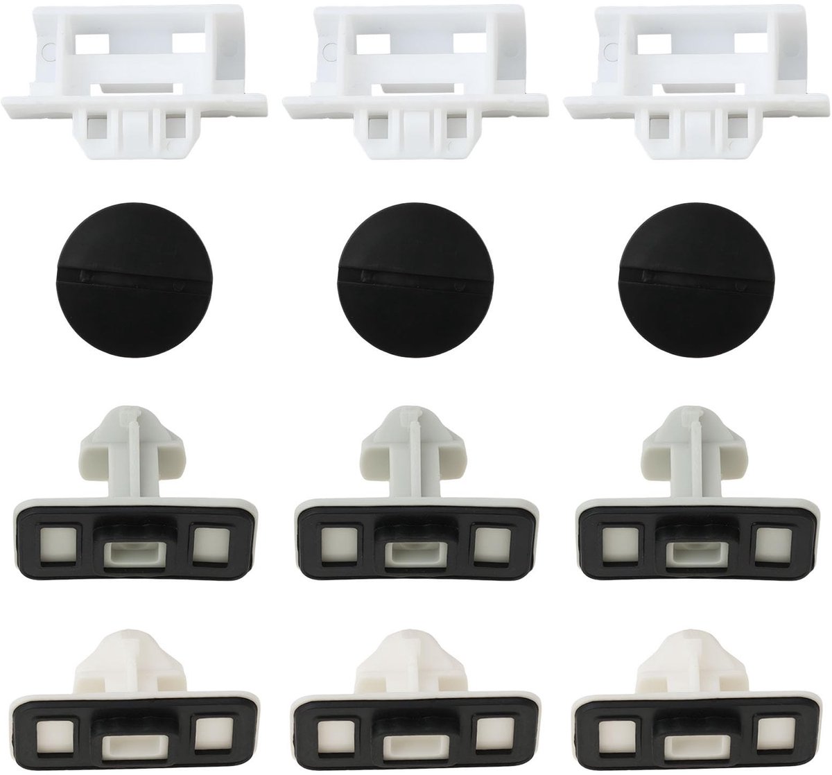 Dailygoods - 23 Stuks Auto Zijrok Behoud Clip Set