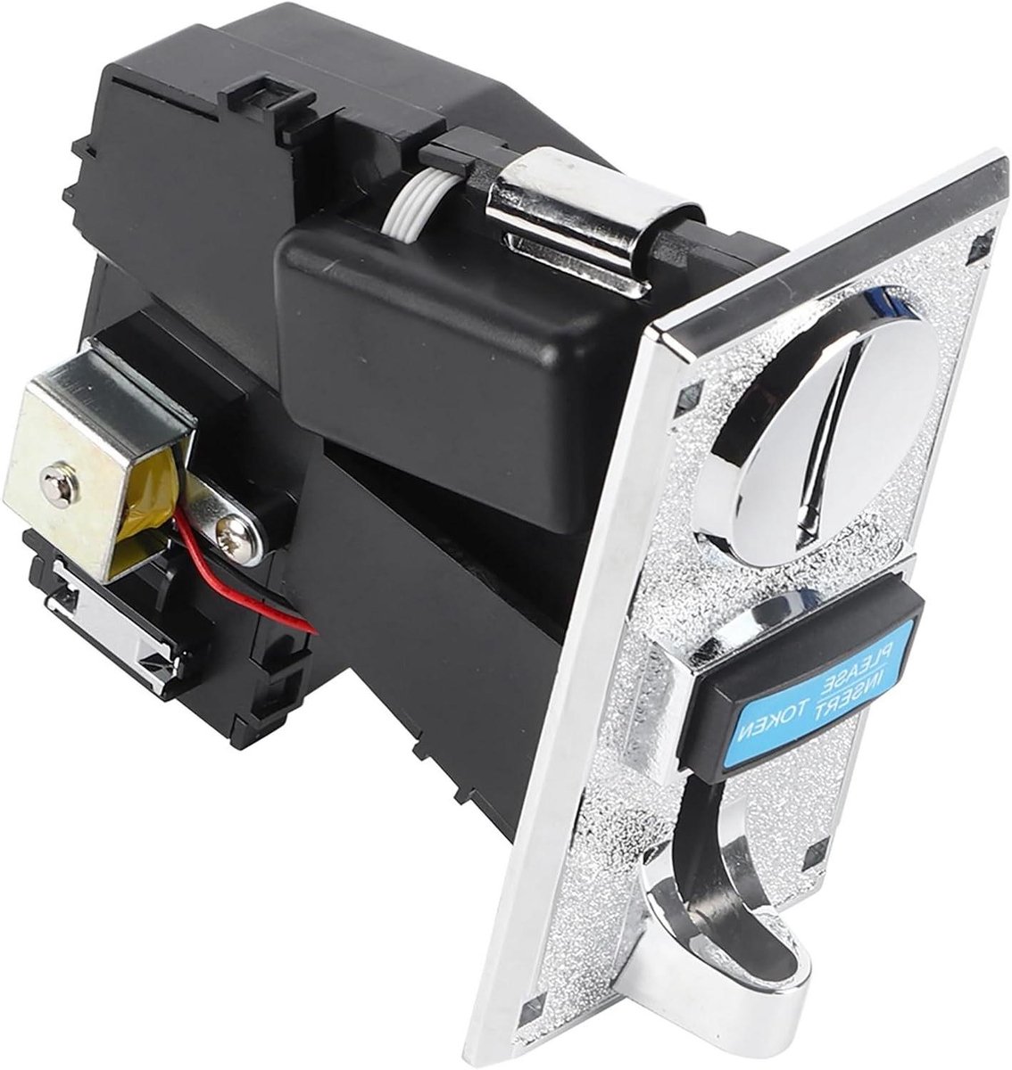Munt Acceptor - Munt Selector - Automatische Betalingen - Accepteert 6 Munten - 14 x 13 x 7 cm - Zilver