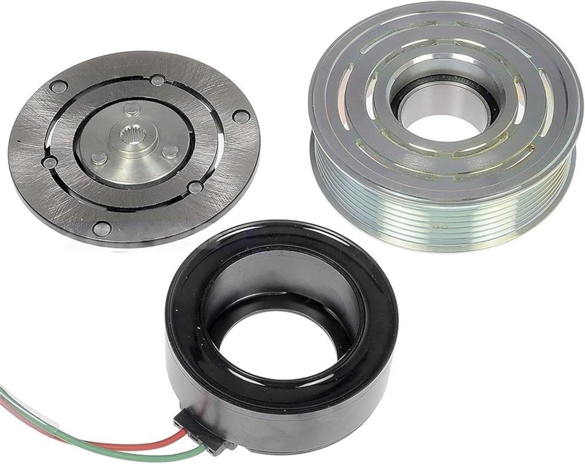 Airco Compressor Koppeling - Reparatieset AC - Auto Airco Reparatie - Glad Contactoppervlak - 7PK - One Color