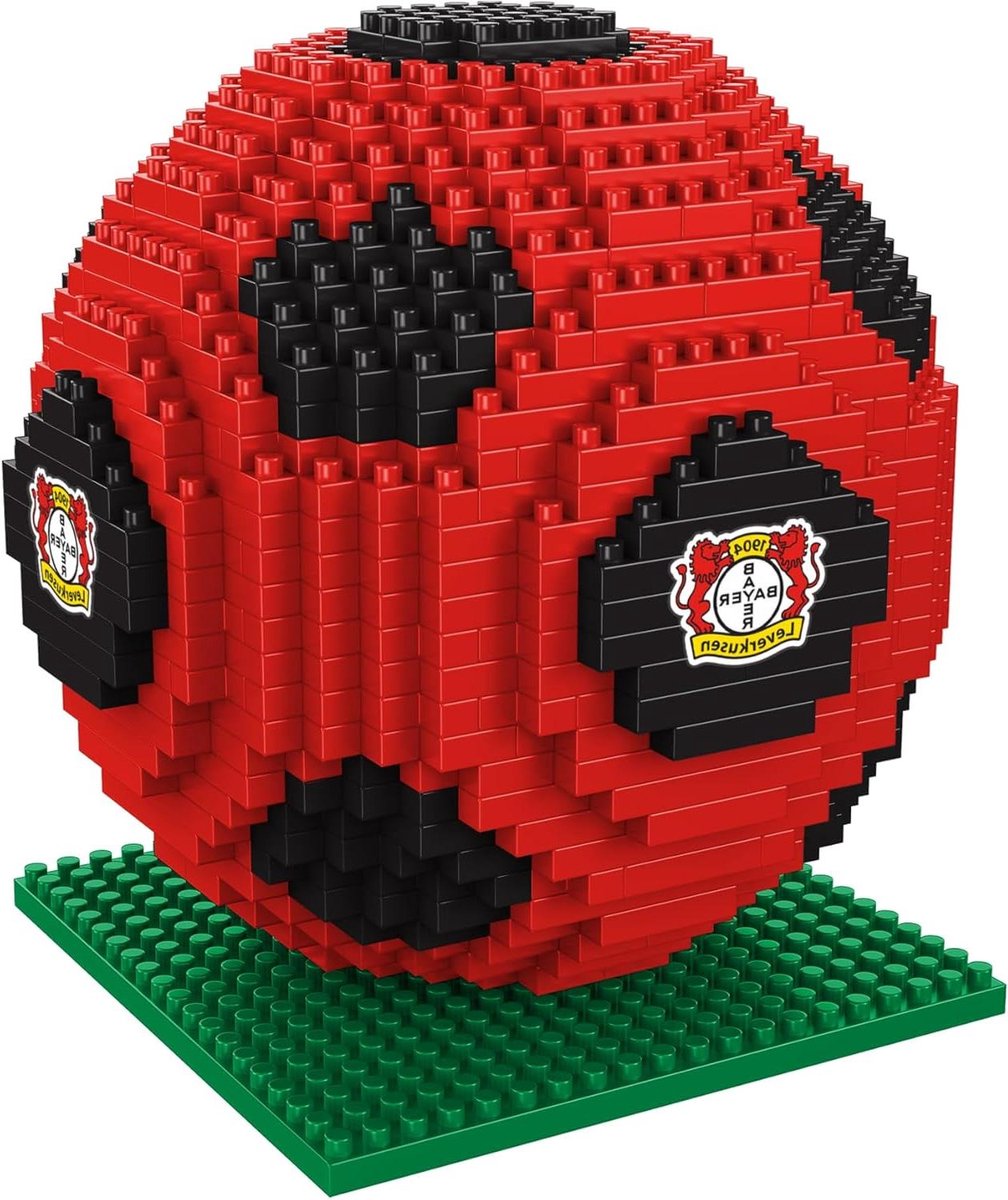 Voetbal Constructiespeelgoed - Bouwblokken Model - Teamgeest Tonen - Officieel Gelicentieerd - 10 cm - Rood