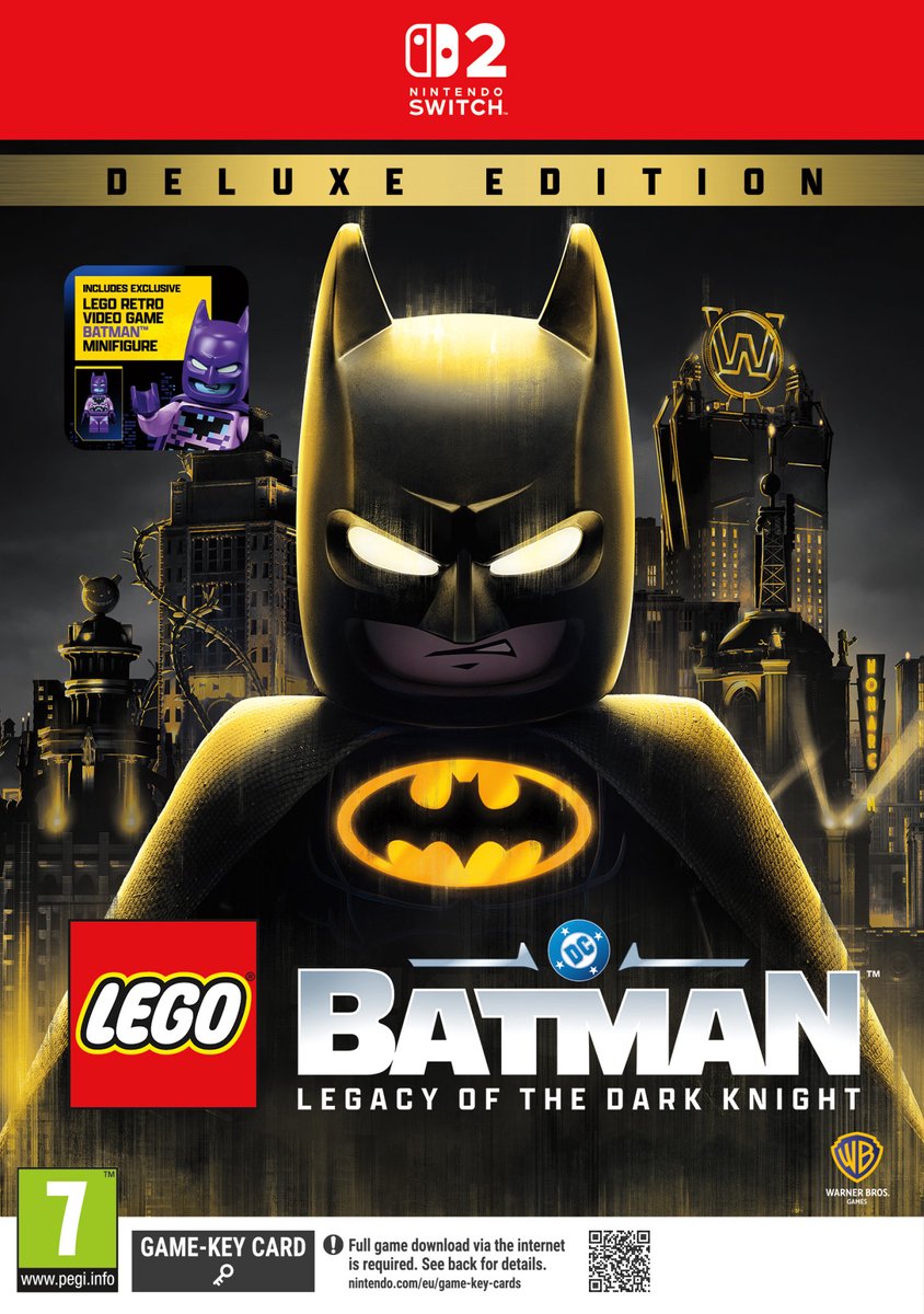 LEGO Batman: Legacy of the Dark Knight - Deluxe Edition - Nintendo Switch 2