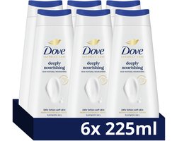 Dove Advanced Care Douchegel - Deeply Nourishing - verbeterde formule met Pro-Ceramide technologie - 6 x 225 ml