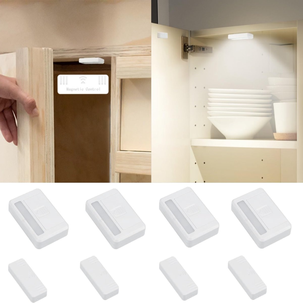 CLVP® Kastverlichting Met Sensor – Draadloze LED Verlichting – Keukenverlichting
