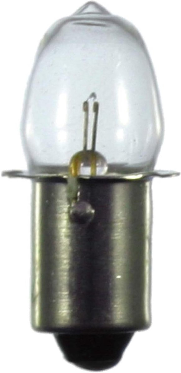 Olijfvormige Lamp - P135s Lamp - Zaklamp Verlichting - Krypton Lichtbron - 115 x 305 mm - Wit