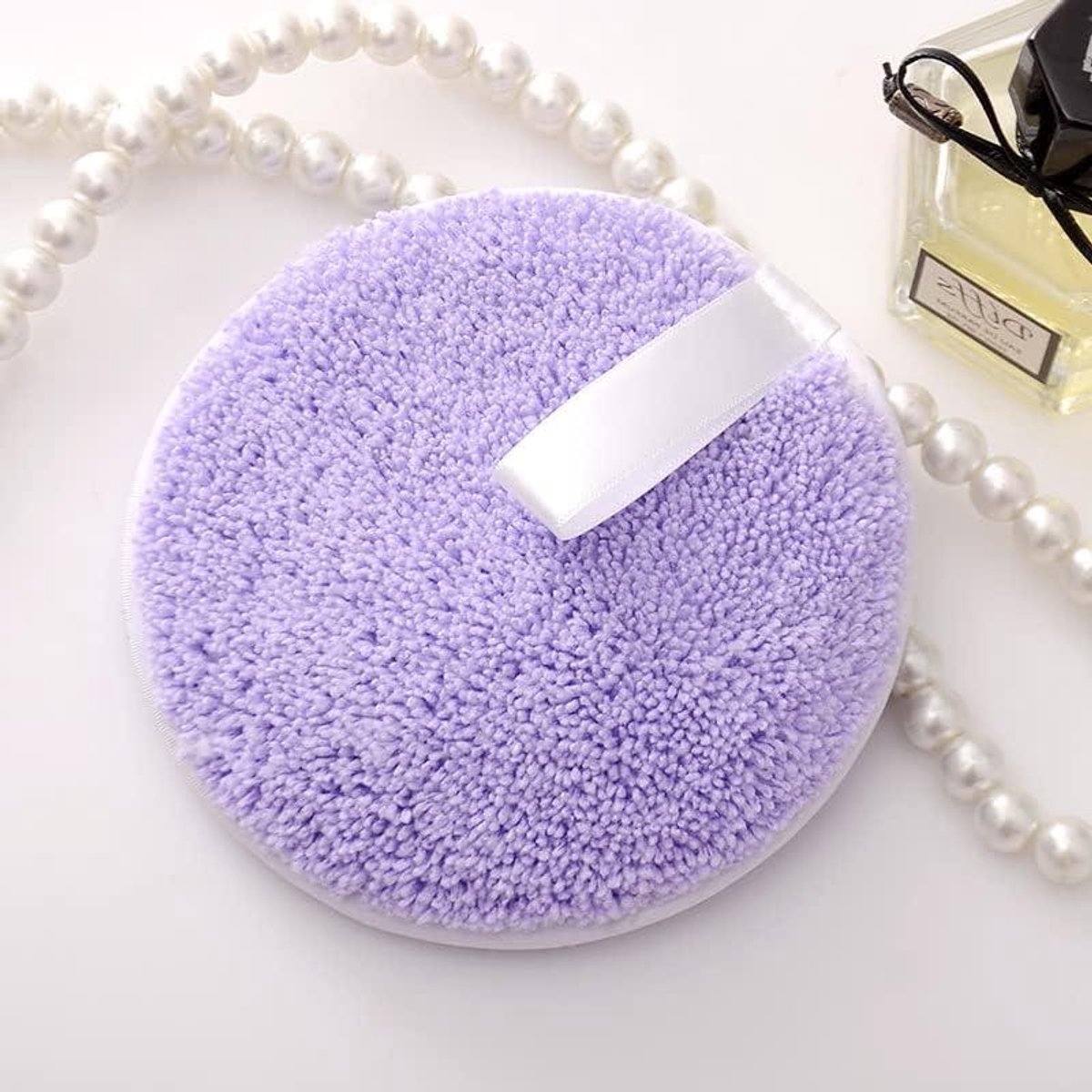 Make-up Remover Pads - Gezichtspads Make-up Gum - Make-up Verwijderen - Herbruikbaar Milieuvriendelijk - 10 stuks - Paars