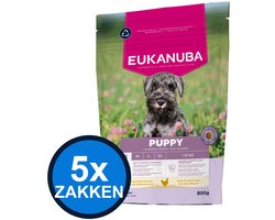 5x Eukanuba - Life Care Dog Puppy Small Chicken - Hondenvoer Droogvoer - 800 g