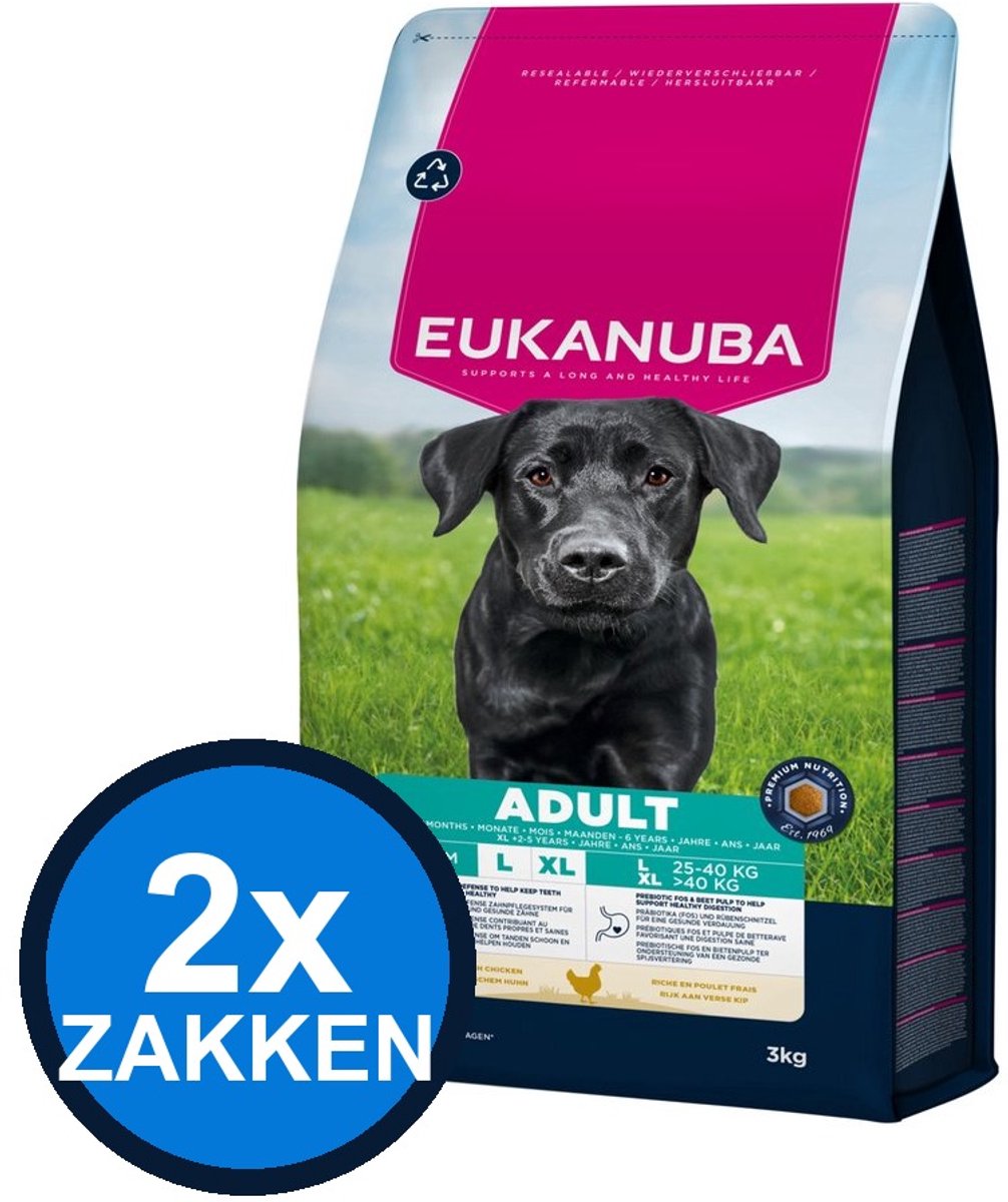 Eukanuba Eukanuba - Life Care Dog Adult Large Chicken - Hondenvoer Droogvoer - 3 kg
