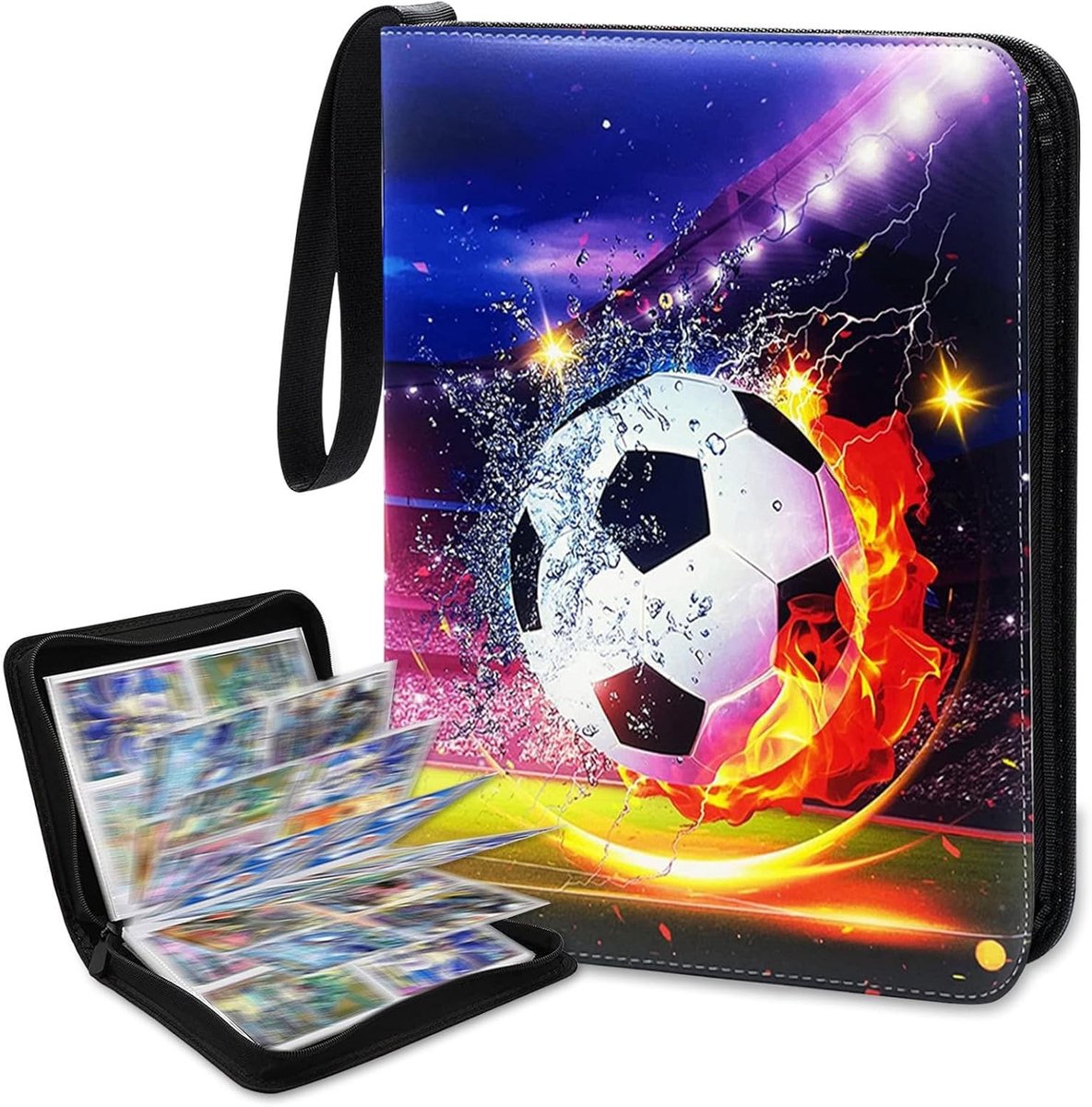 Voetbalkaarten Album - Kunststof - Voor 400 Kaarten - Inclusief 50 Pagina's - Voor Jongens en Meisjes