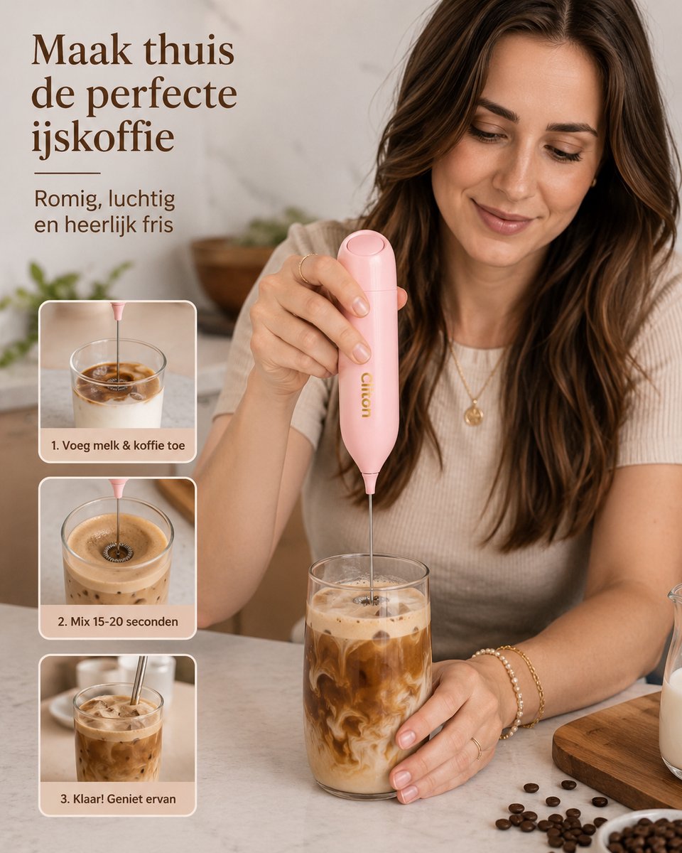 Opschuimer roze electrisch