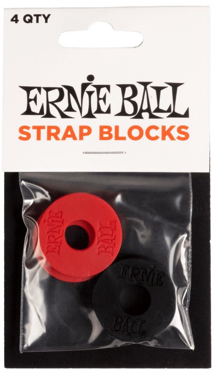 Strap blocks/ERNIE BALL/ACCESSORIES/4-Pack Strap Blocks