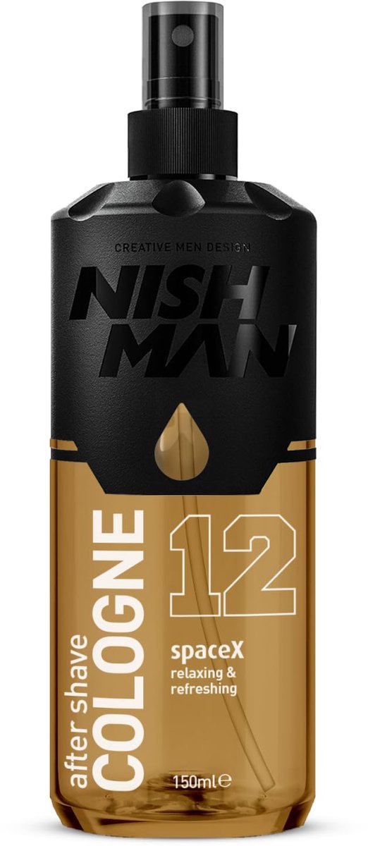 Nish Man - After Shave Cologne - SpaceX 12 - 150 ml
