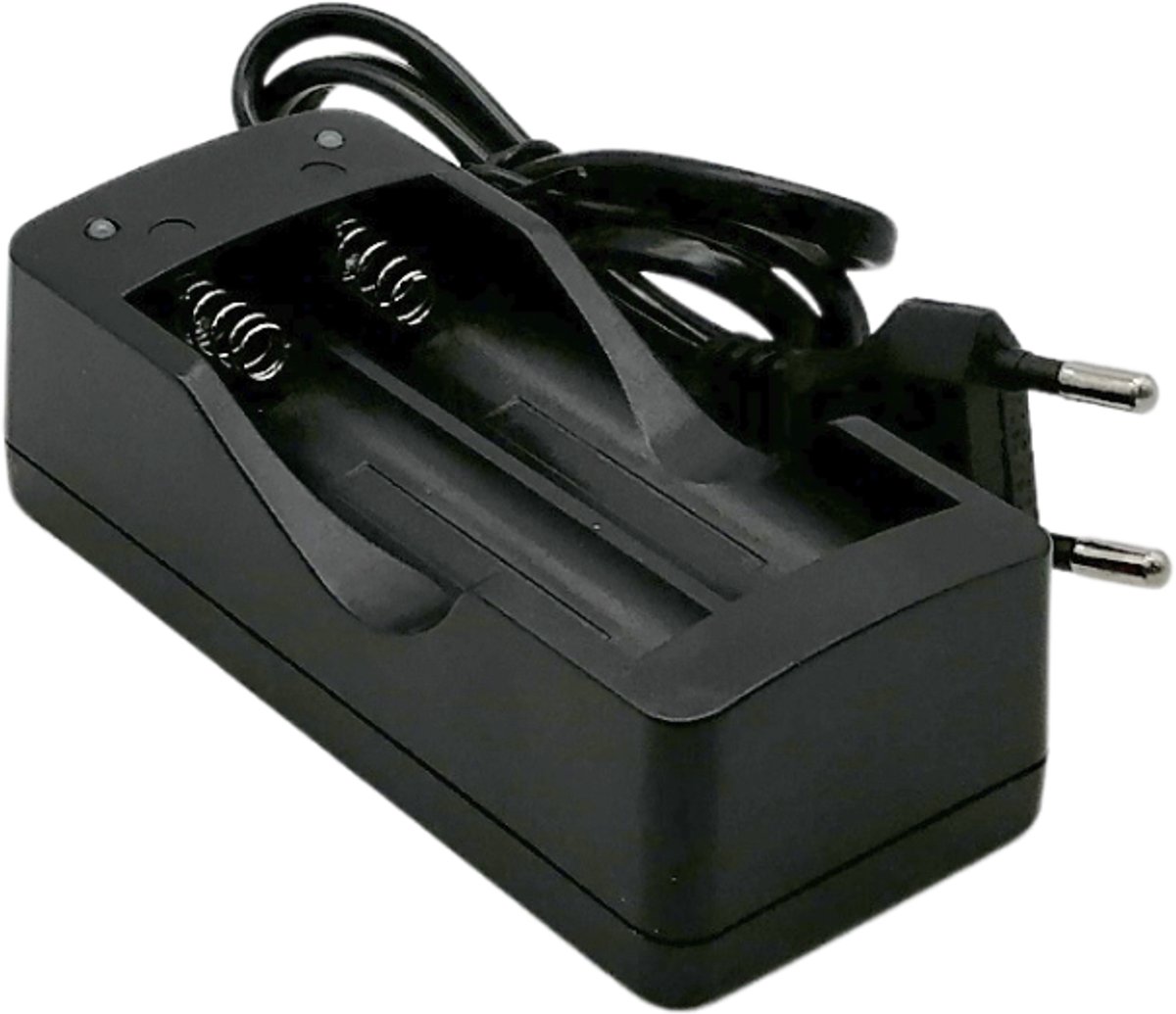 Batterijlader 3.7V voor Li-ion batterijen type 18650