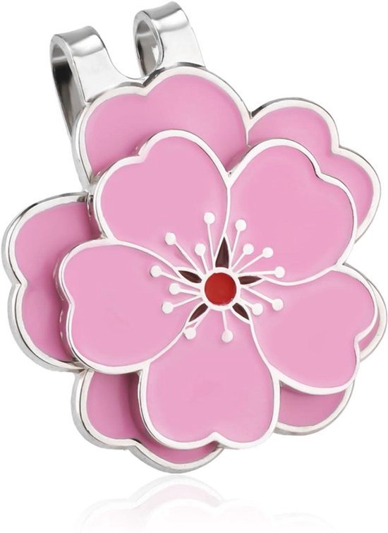 Store_9 - Magnetische Golfbalmarker - Golfaccessoires - Roze - Balmarkerhoedclip - Ideaal voor golfers - Voor dames en heren van Store 9 — afbeelding 4
