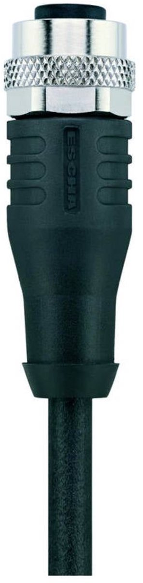 Escha 8046230 Sensor/actuator aansluitkabel Aantal polen (sensoren): 4 5.0 m 1 stuk(s)
