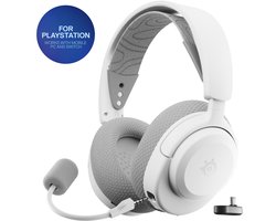 SteelSeries Arctis Nova 3P Wireless - Draadloze Gaming Headset - PlayStation, PC, Switch & Mobiel - Wit
