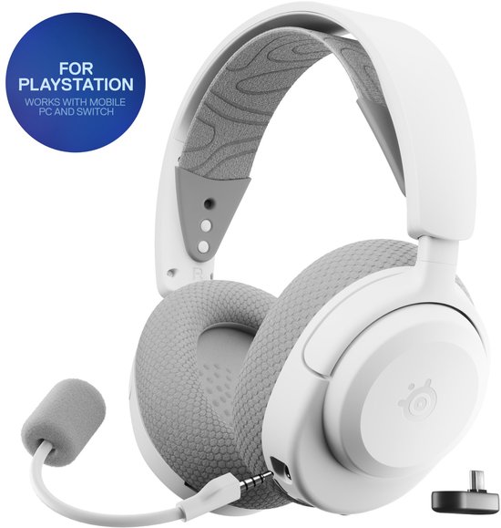 SteelSeries Arctis Nova 3P Wit