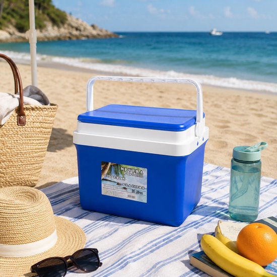 CM Iceberg koelbox - 20L - kunststof - blauw - 24 x 38 x 27 cm van CM — afbeelding 3
