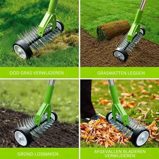 CRLYN® Woelvork - Tuinwoeler - Spitvork - 165 CM van CRLYN — afbeelding 3