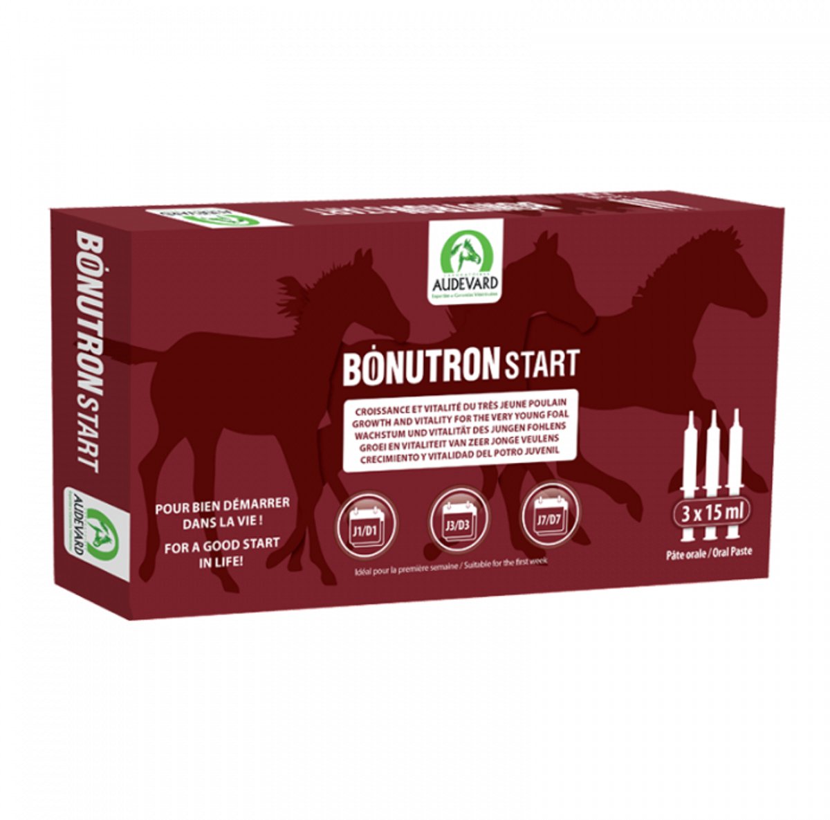 Bonutron Start 3 spuiten 3 x 15ml - Audevard
