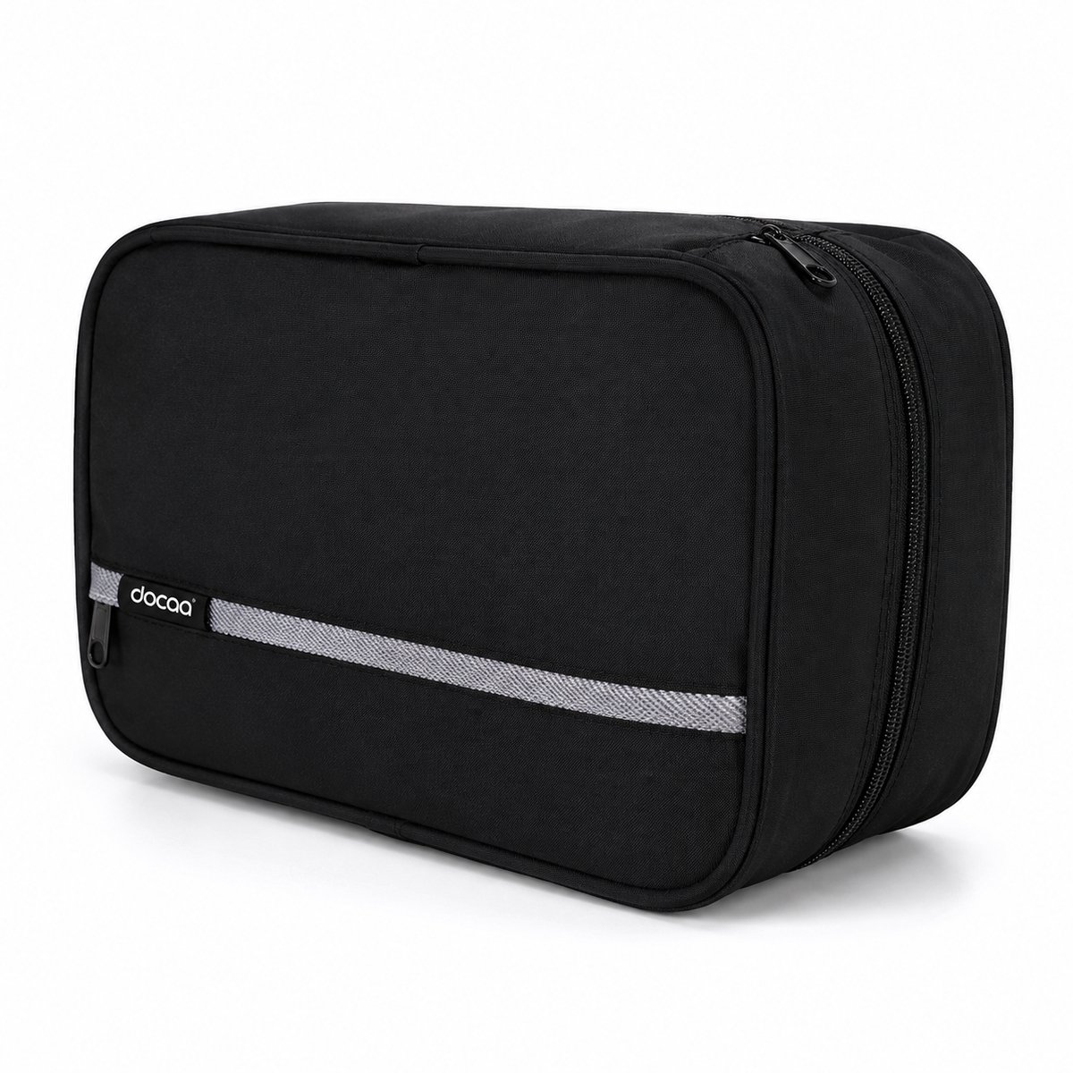 Aventury Hangende Toilettas - Reis Toilettas met Ophanghaak - Waterafstotend - 24x15x10 cm - Zwart