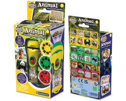 Brainstorm Toys - Animal Torch and Projector - zaklamp en projector dieren