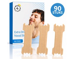 Twenty4seven® Neusstrips Anti Snurk - 90 Stuks - Neuspleisters & Neusspreider - Nasal Strips tegen Snurken - Hypoallergeen
