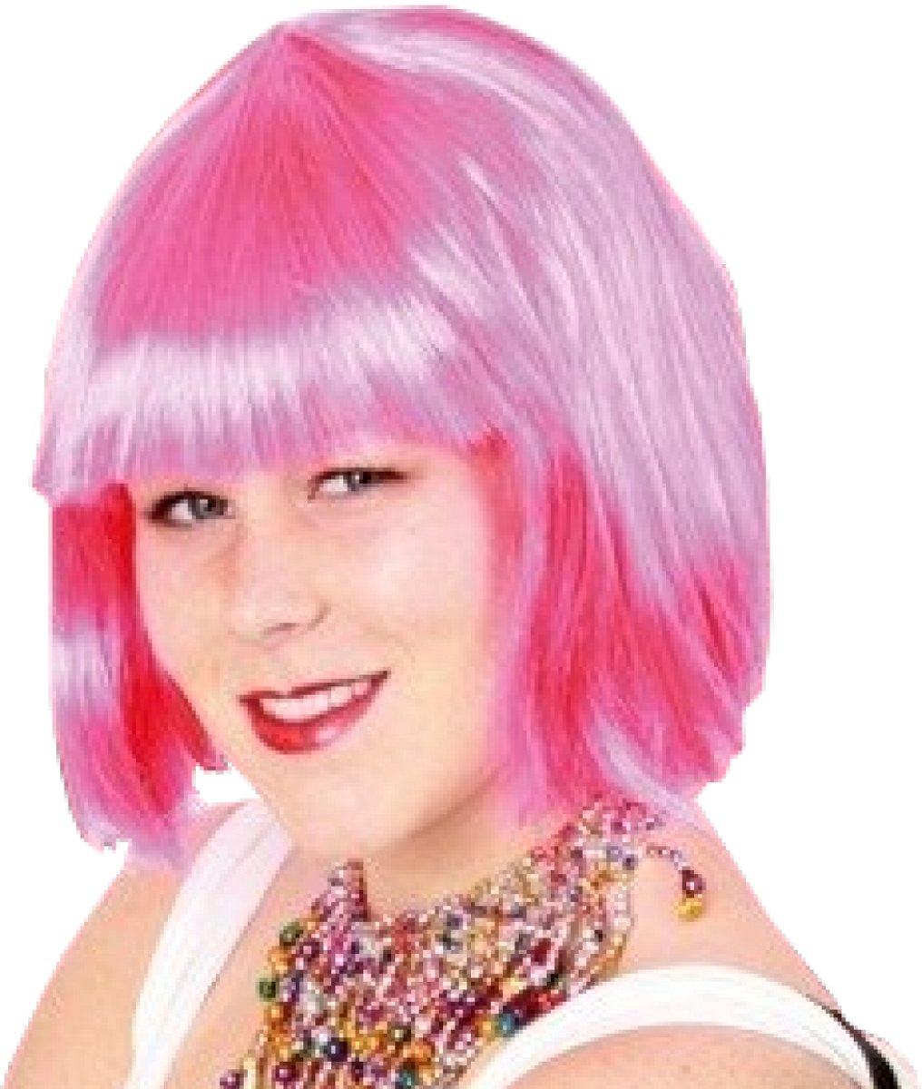 Bobline Pruik sensation pink