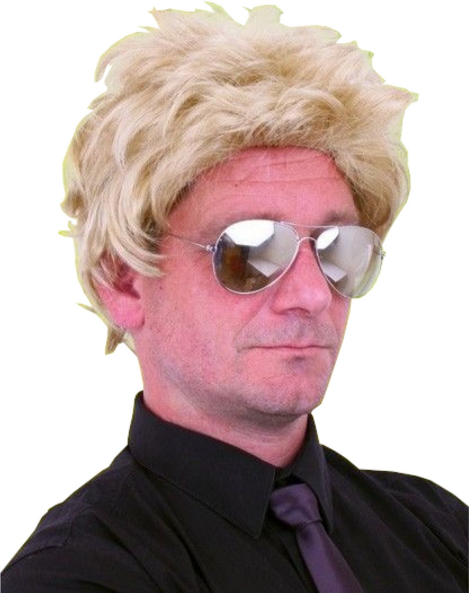 Pruik - Blond - Harry