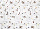 NilaFee® - Speelmat Baby - Speelkleed - Anti slip - Opvouwbaar - Opbergtas - 147 x 190 - XPE - CE getest - Waterafstotend - Auto - Vliegtuig - Terrazo Brown