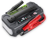 Lokithor Jumpstarter J5000 PRO - 5000 ampères - 24 mois d'autonomie - Pour essence et diesel - Fonction de charge rapide - Powerbank 100 W - Lampe de poche