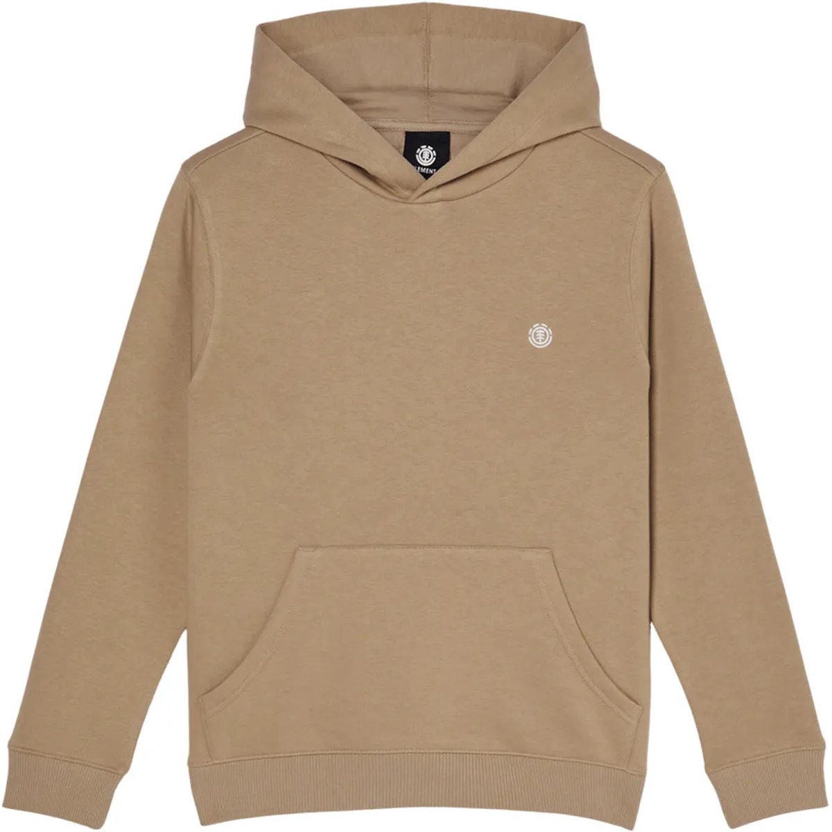 Element Icon Embroidery Hoodie 12 Years Jongen Aluminum