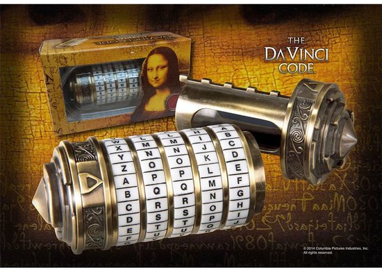 Noble Collection Da Vinci Code Mini Cryptex - Replica met geheime
