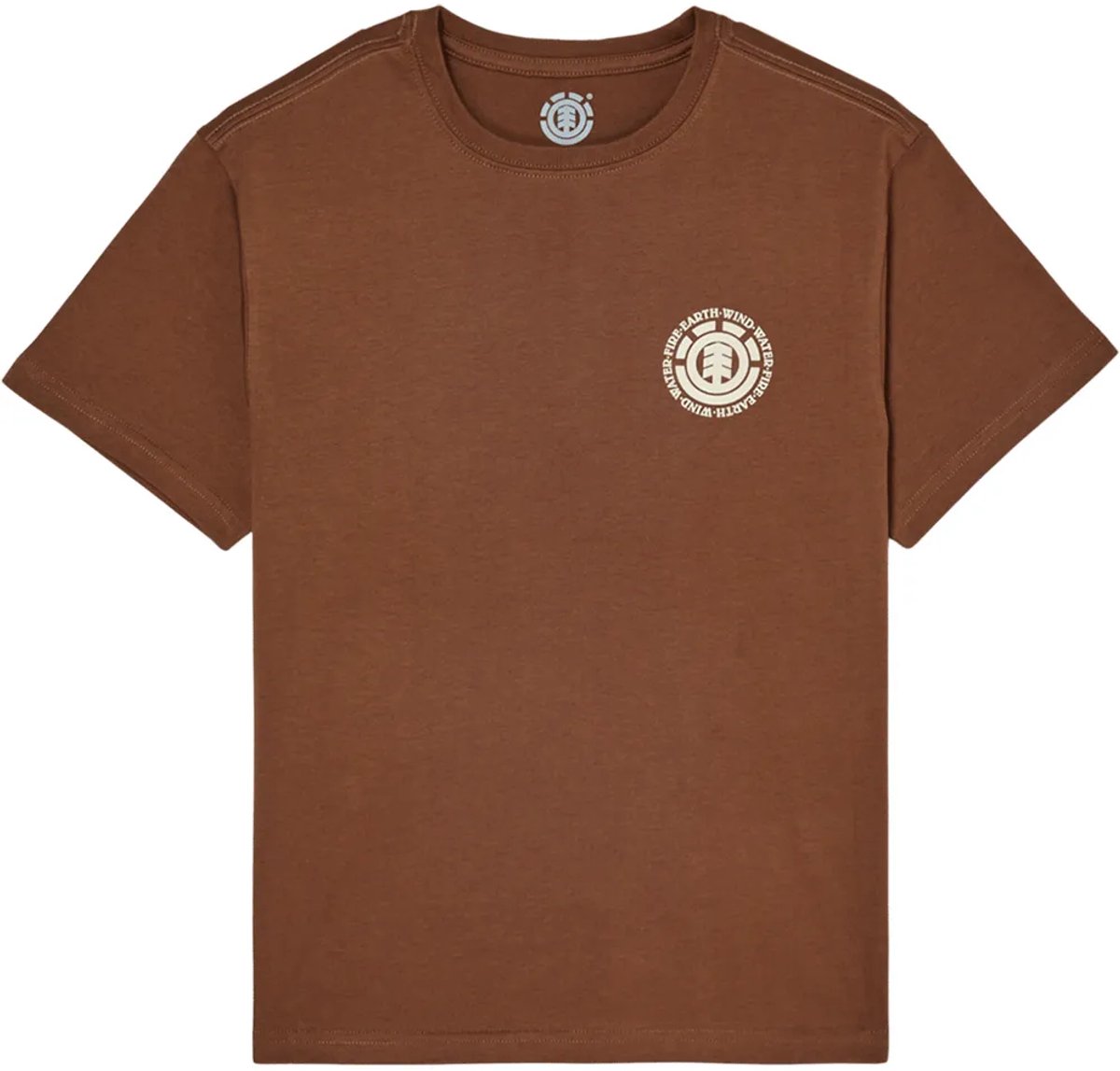 Element Seal T-shirt Met Korte Mouwen 10 Years Jongen Sepia