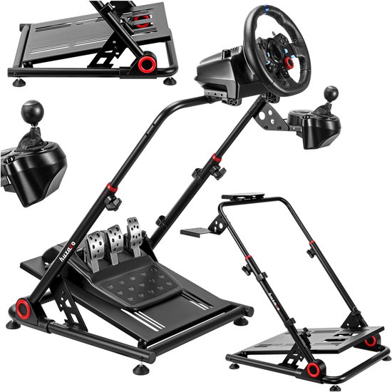 Huzaro Speed 3.0 - Racestuur Standaard - Zwart