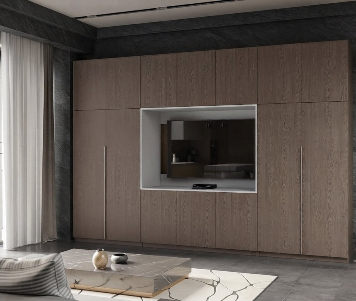 Ladekast - 350x240x54 cm - Novihome