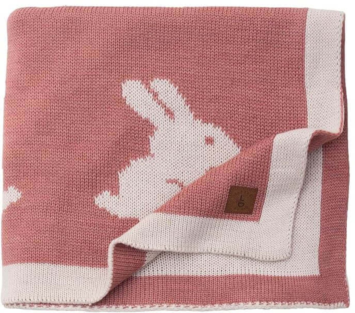 Little Dedi Babydeken – Gebreid – OEKO-TEX – Zacht & Ademend – 80x100 cm – Terracotta
