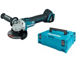 Makita haakse slijper - DGA504ZJ - 18V - 125 mm - Losse Body (geleverd zonder accu en lader)