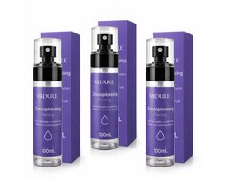 Medure Zoutoplossing Piercing - Piercing Spray - Aftercare Spray - Saline Spray - 100mL - 3-Pack