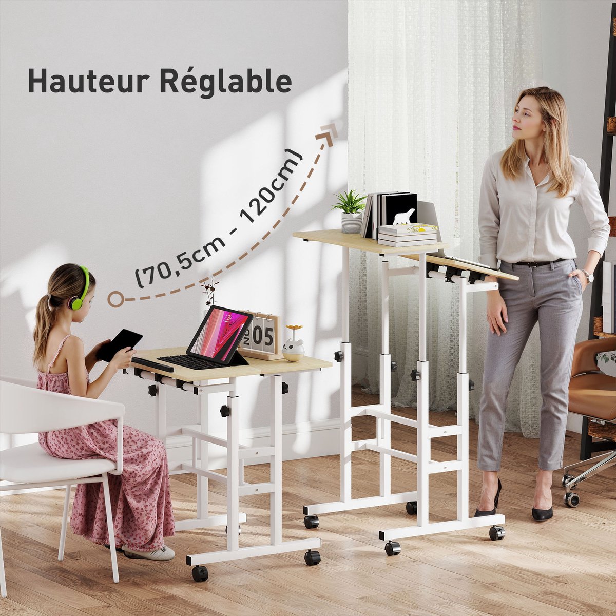 Verstelbaar Bureau - Werktafel thumbnail 6